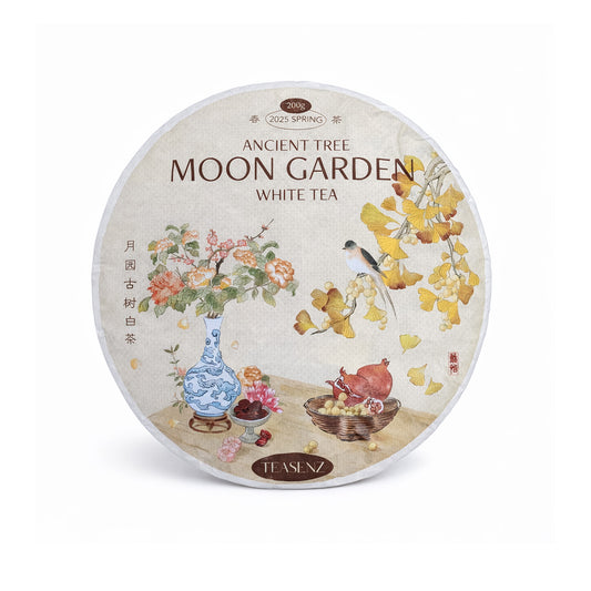 Moon Garden White Tea Cake 200g