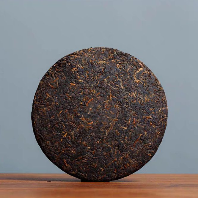 ripe pu erh compressed cake 