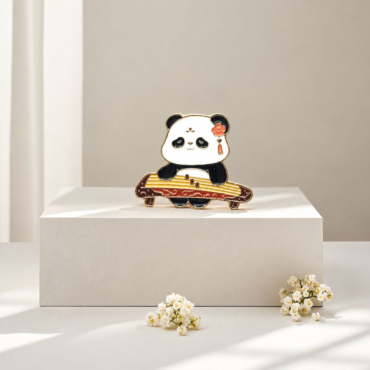 Cute Panda Magnets, Pins & Keychains