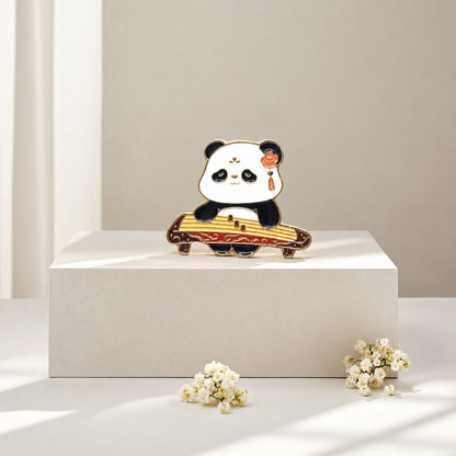 Cute Panda Magnets, Pins & Keychains