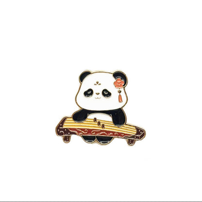 Cute Panda Magnets, Pins & Keychains