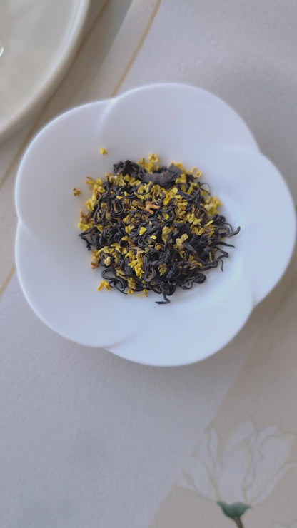 Osmanthus Black Tea with Flowers