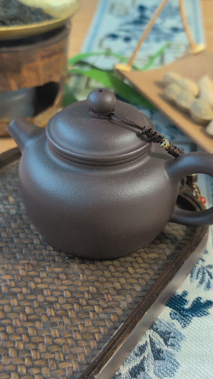 De Fu Yixing Teapot, Shi Hong Clay 180ml