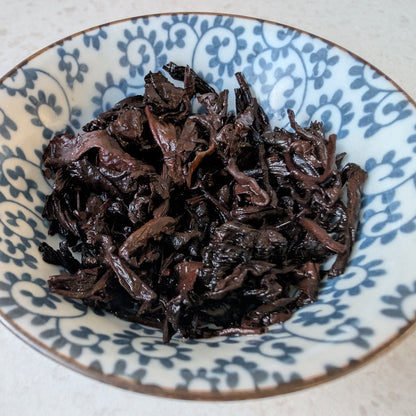 shou pu erh tea mini cake