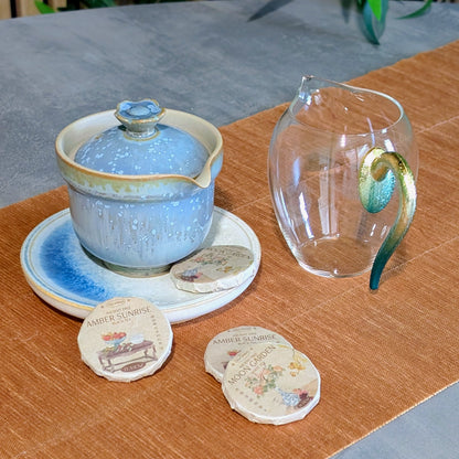 Easy Gaiwan Set with FREE Pitcher & Mini Tea Cakes