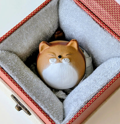 Kat Tea Pet - Schattig kattenfiguurtje van klei