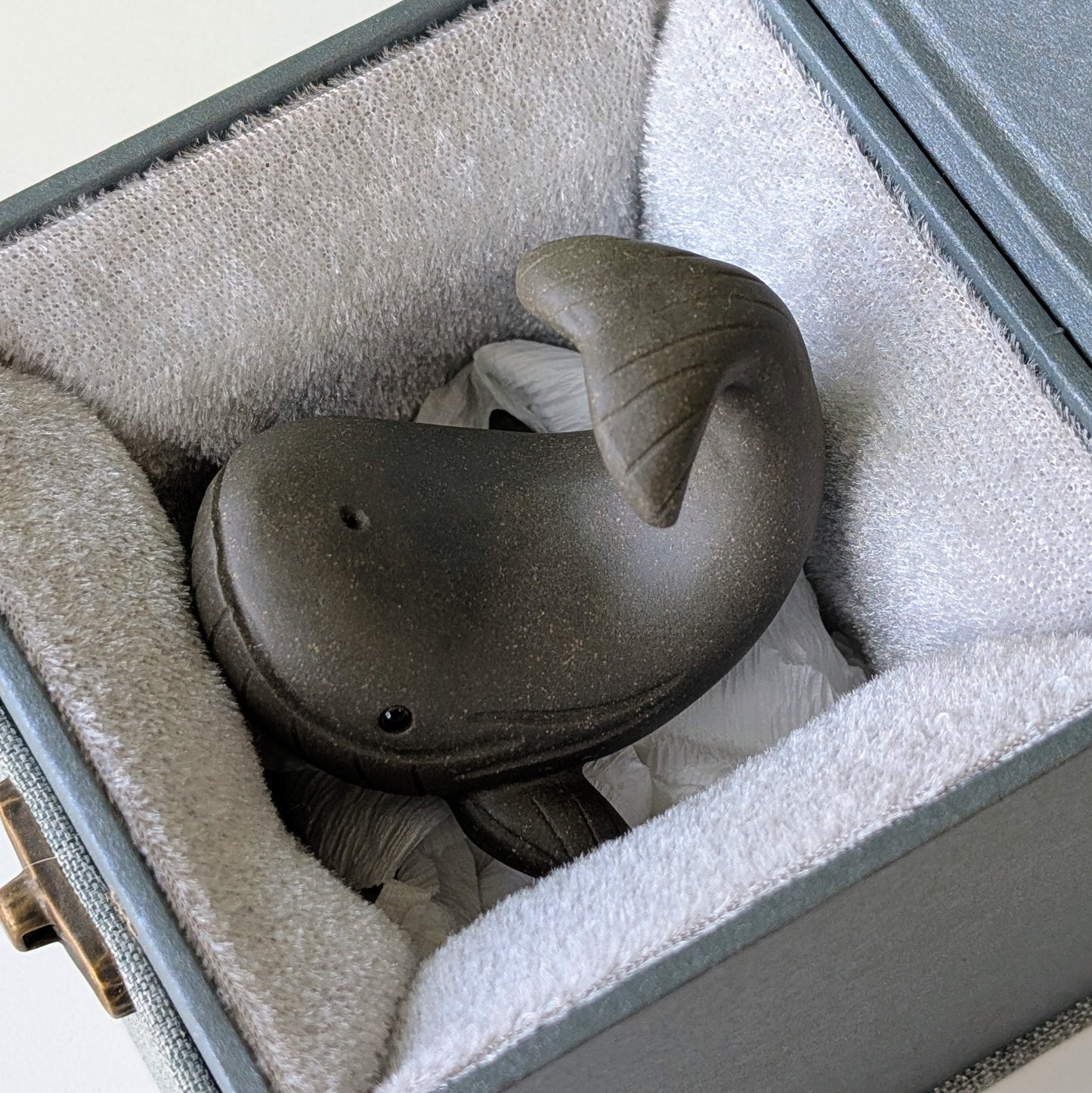 Blije Walvis Tea Pet Qing Hui Duan Ni Klei