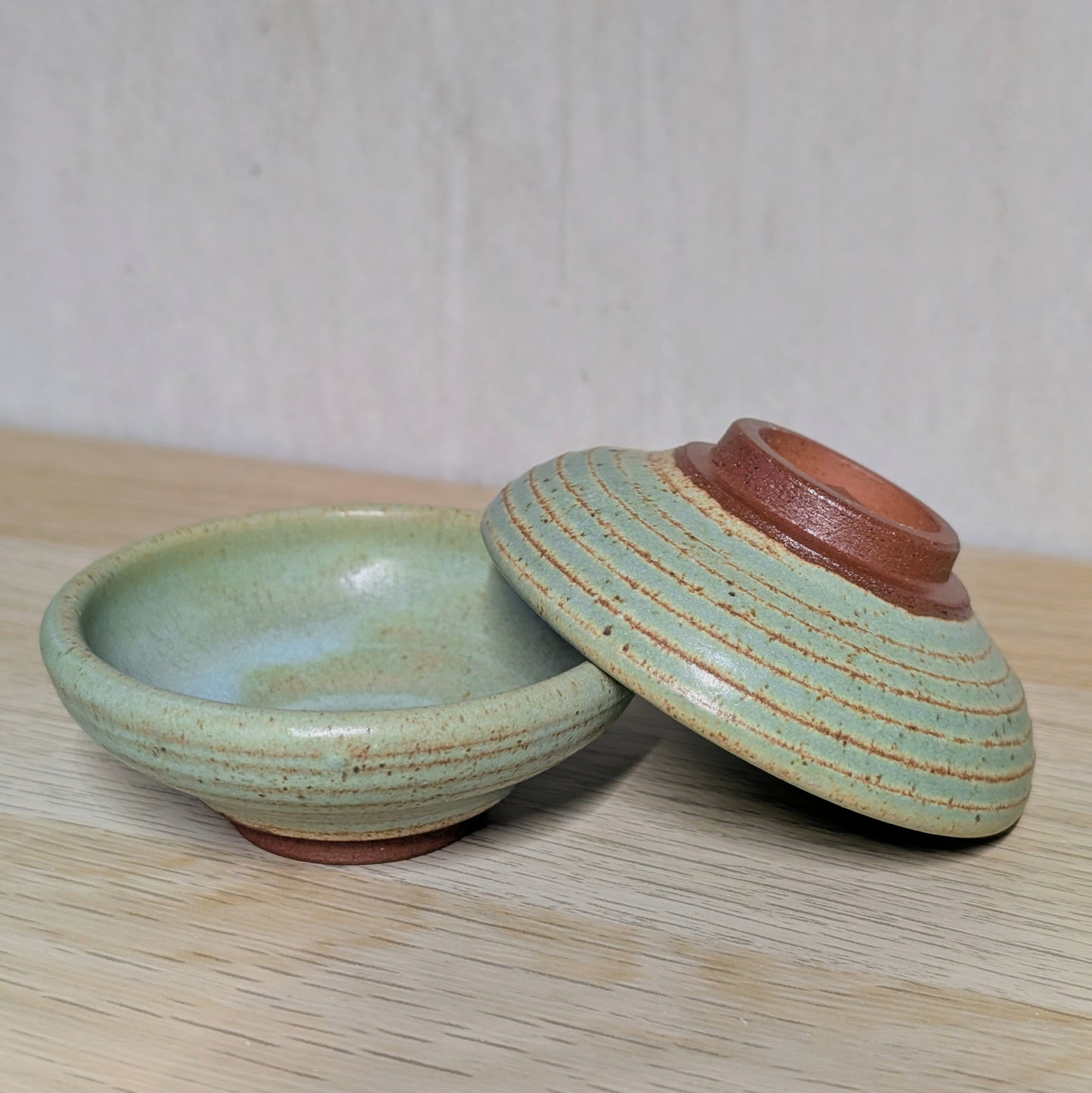 Green Ceramic Chinese Gongfu Tea Tasting Cup 50ml