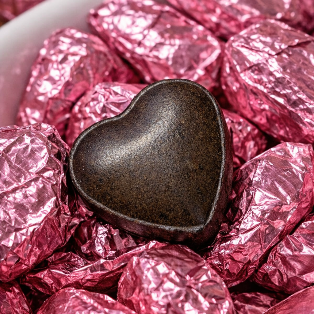 tea paste, tea resin made with rose buds and ripe pu erh 