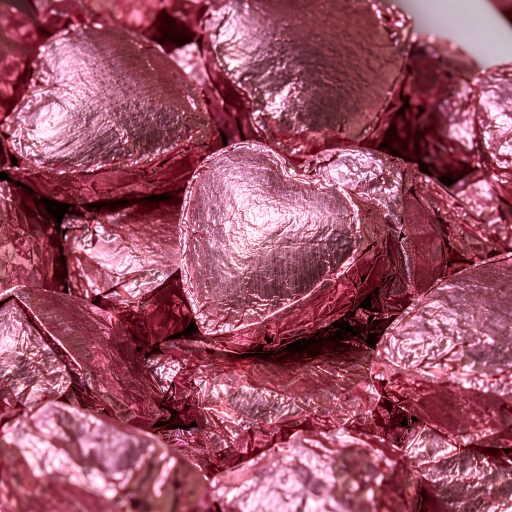 rose heart shape tea resin