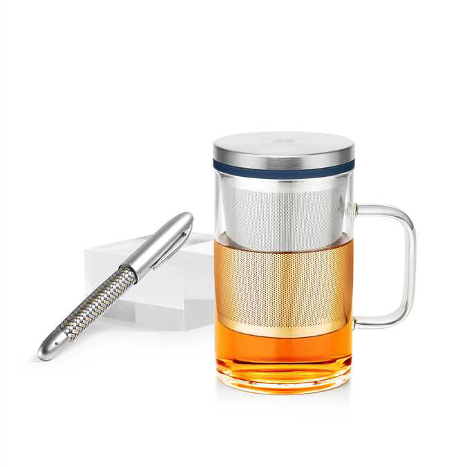Taza para té con filtro de acero inóxidable. La mejor tienda de té