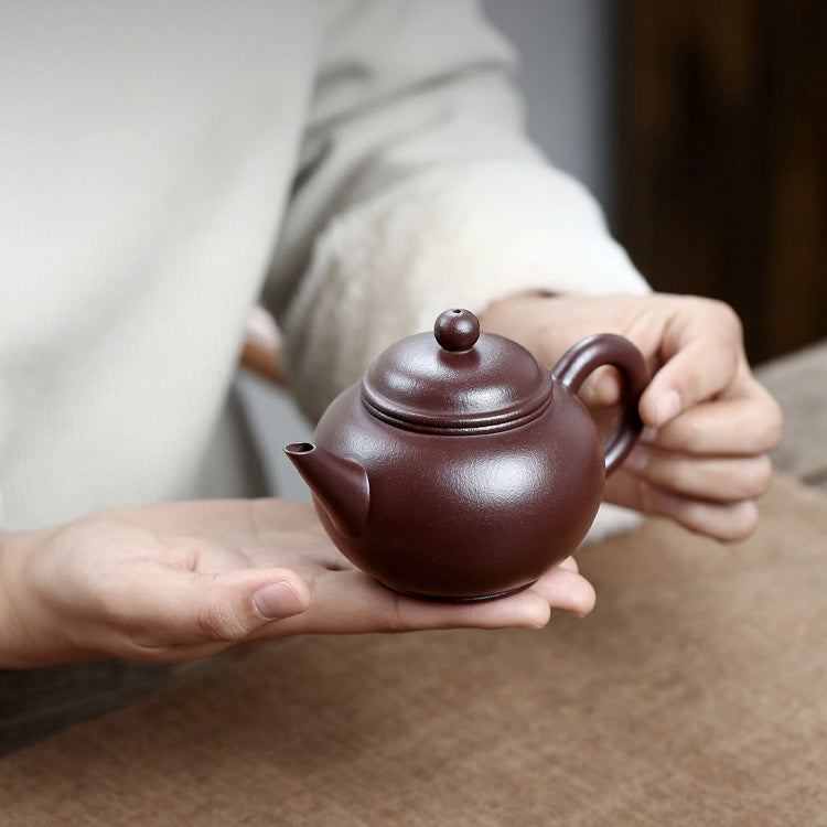 Shuiping Yixing Teapot, Shi Hong Clay 190ml