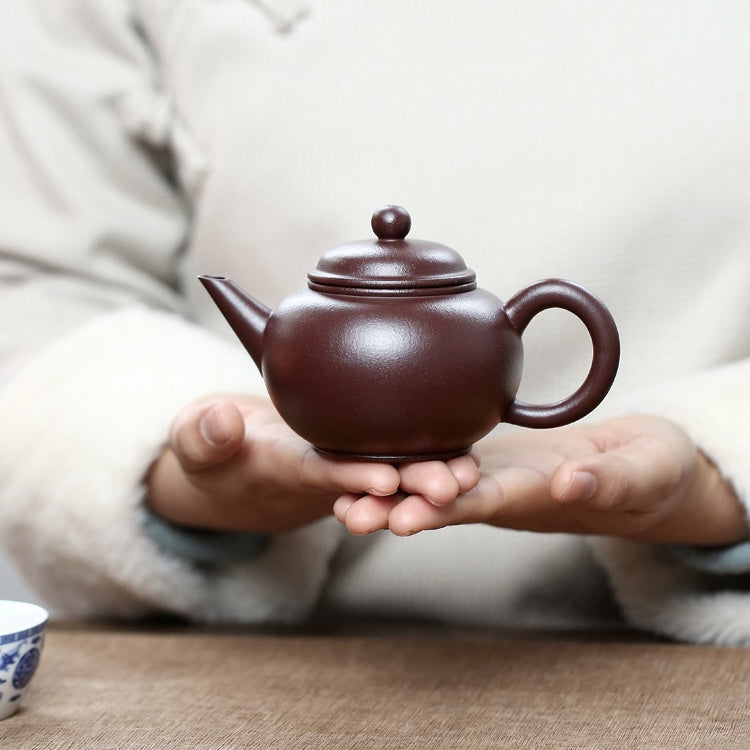 Shuiping Yixing Teapot, Shi Hong Clay 190ml