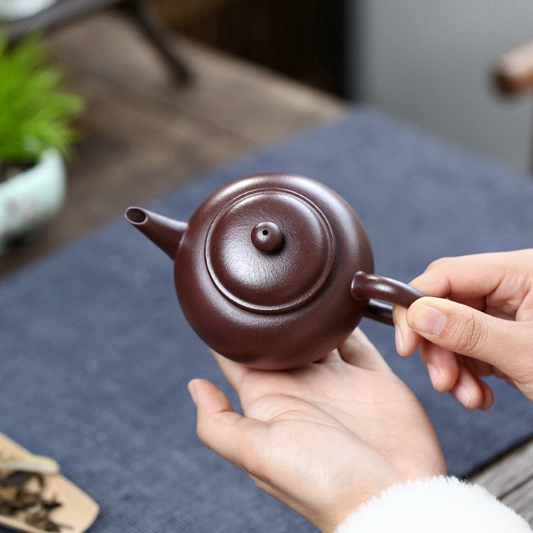 Shuiping Yixing Teapot, Shi Hong Clay 190ml