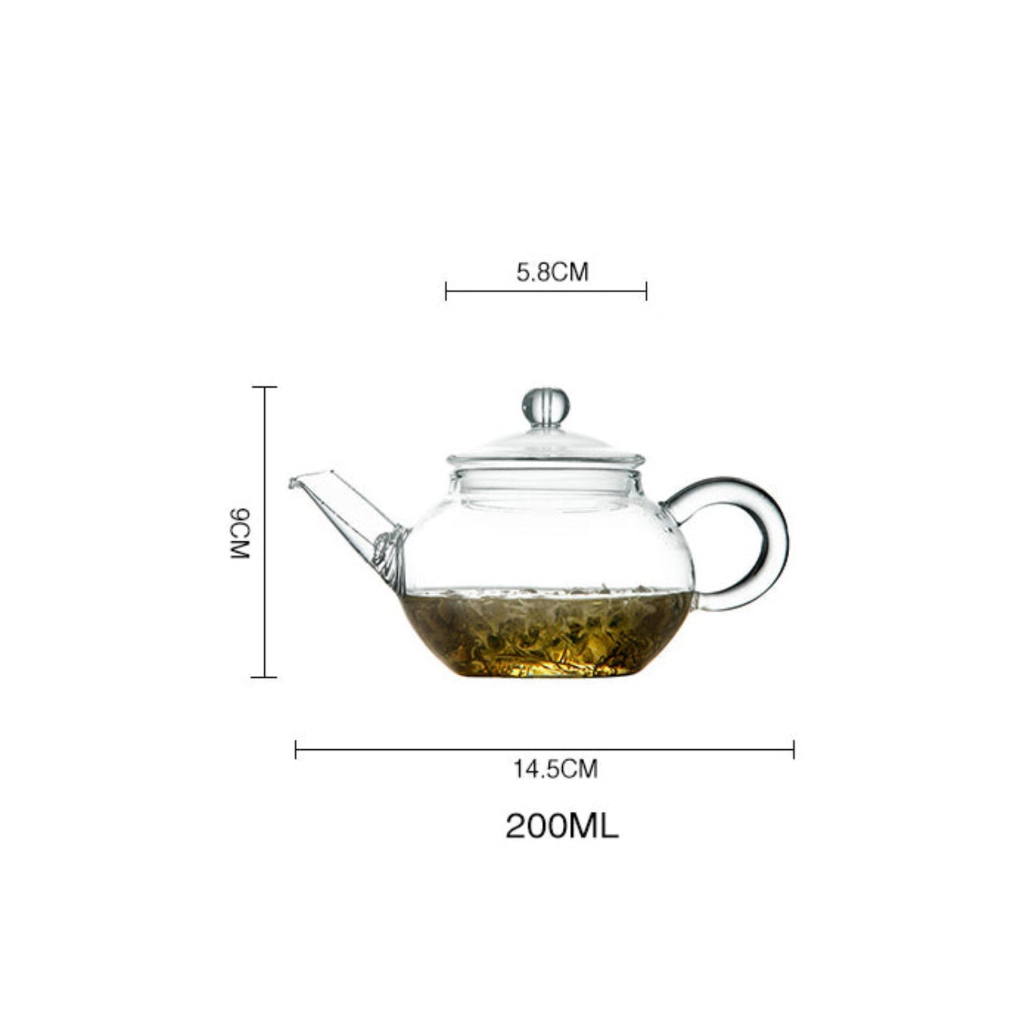 gongfu teapot, glass teapot
