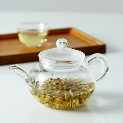 Yi Wu Yao glass teapot