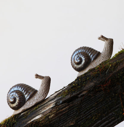 Ceramic Snail Tea Pet – Slow Sipper Snail Ornament/Figurine