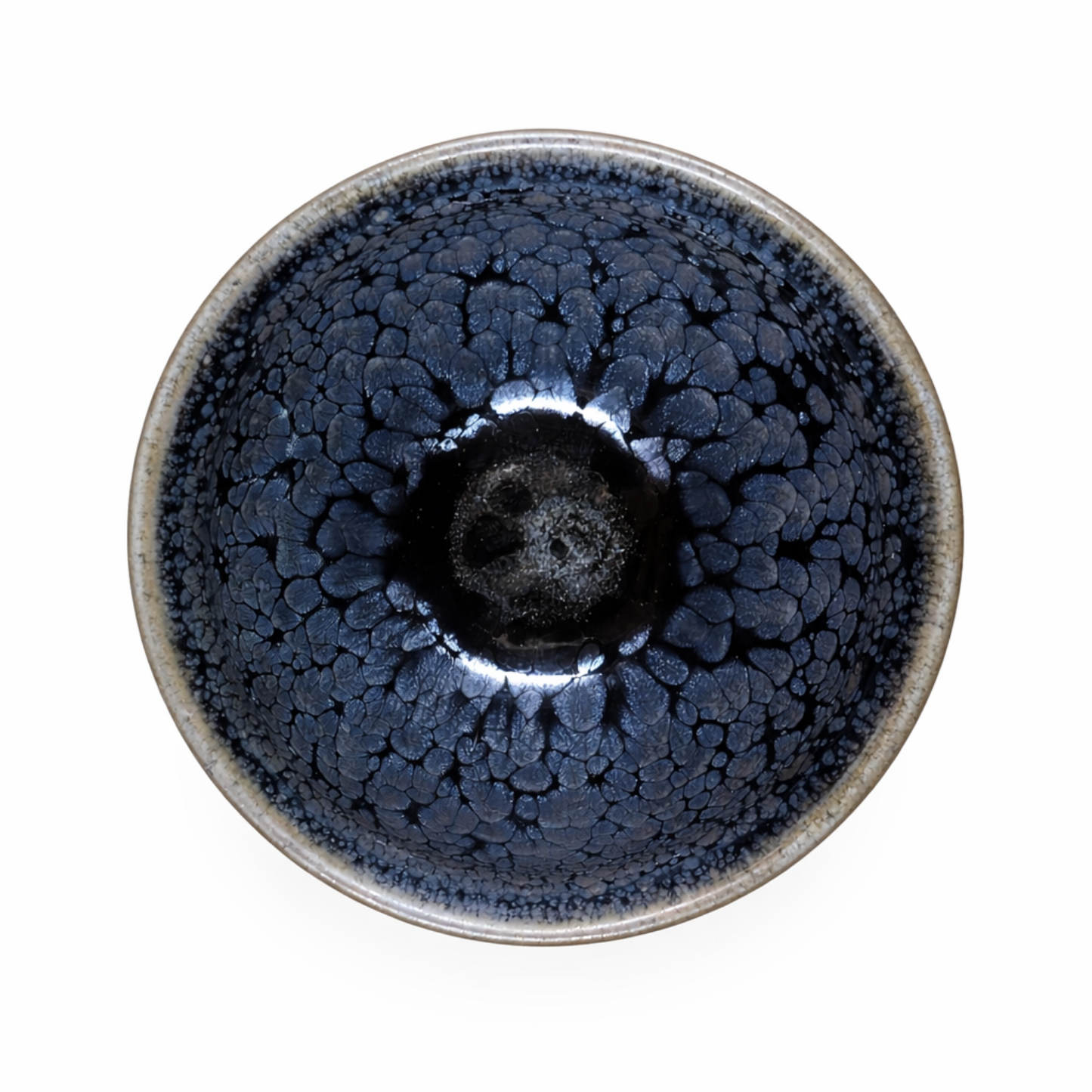 Jian Zhan tea cup 'blue lady'