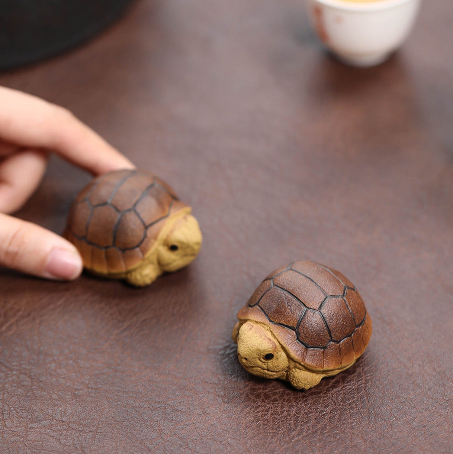 ceramic turtle tea pet