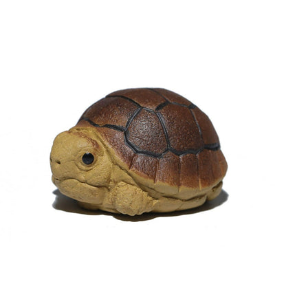 Ceramic Turtle Tea Pet - Little Cute Tortoise Figurine