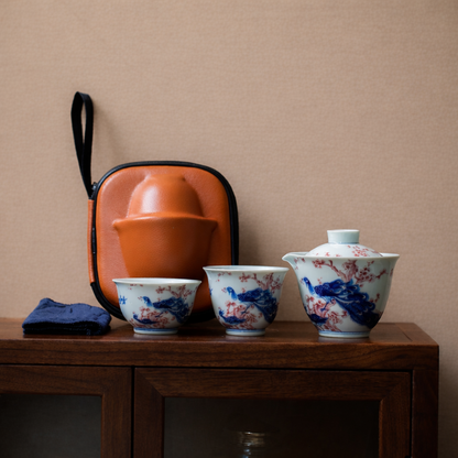 tea Maker with two cups travel set phoenix