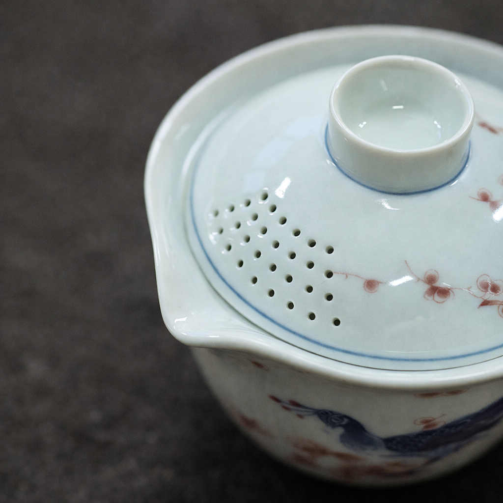 close up on an easy gaiwan