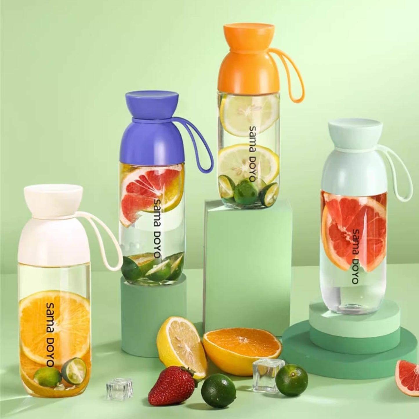 tritan water bottle fruit infuser