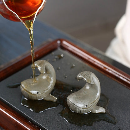 Blije Walvis Tea Pet Qing Hui Duan Ni Klei