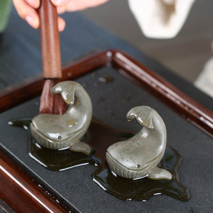 Blije Walvis Tea Pet Qing Hui Duan Ni Klei