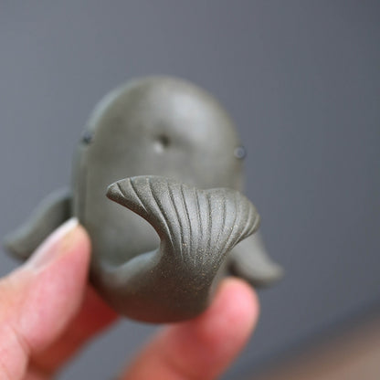 Blije Walvis Tea Pet Qing Hui Duan Ni Klei