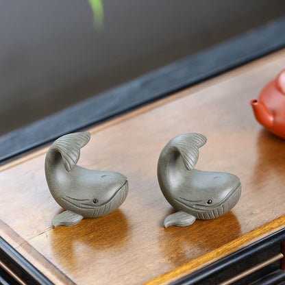 Blije Walvis Tea Pet Qing Hui Duan Ni Klei