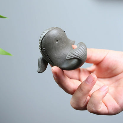 Blije Walvis Tea Pet Qing Hui Duan Ni Klei