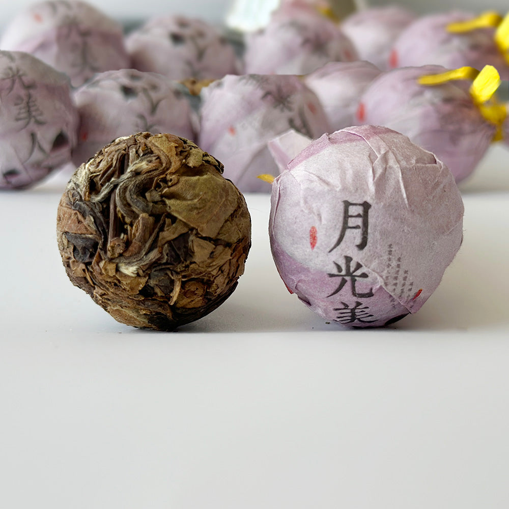 2019 Moonlight White (Yue Guang Bai) White Tea Balls