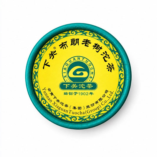 2011 Xiaguan Bulang vanhojen teepuiden raaka pu'er-tuochatee 100g