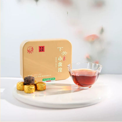 2023 Xiaguan Mini Golden Kokt Tuocha (Xiao Jin Tuo)