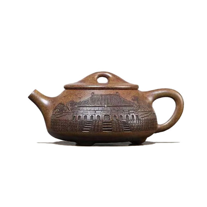 Duży czajniczek Shipiao Yixing, glinka Kui Jin Sha 380ml