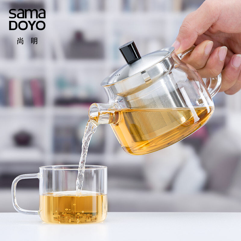 glass gongfu teapot