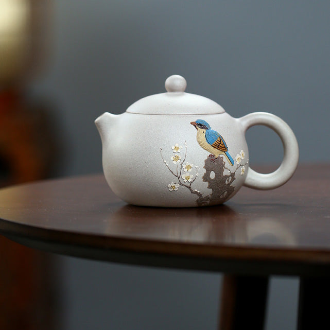 yixing zisha teapot bird
