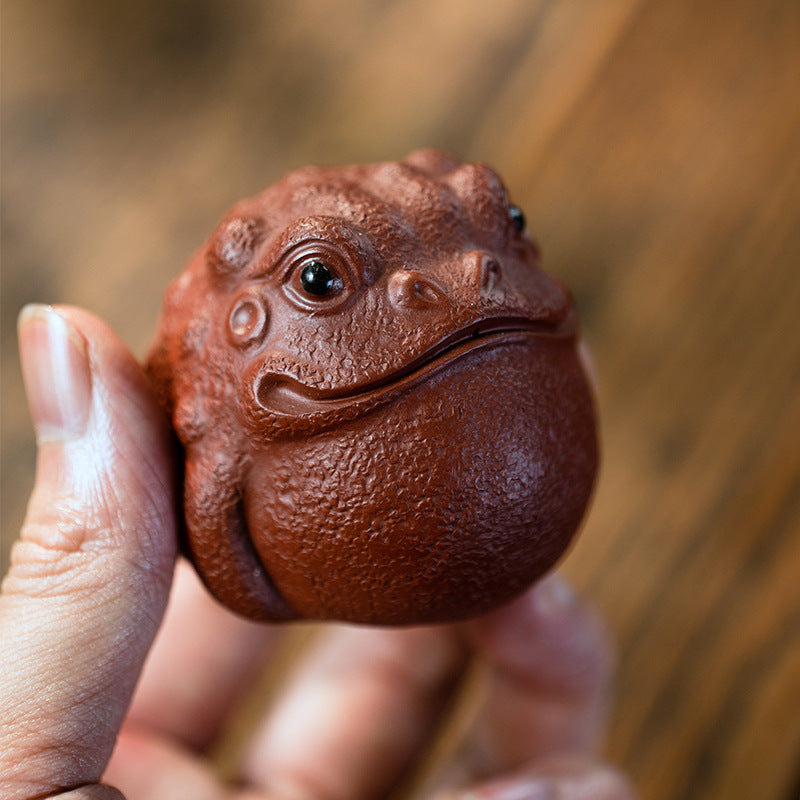 chinese toad tea pet