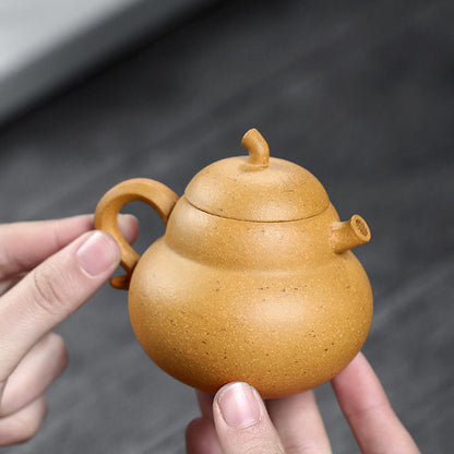 gourd zisha teapot