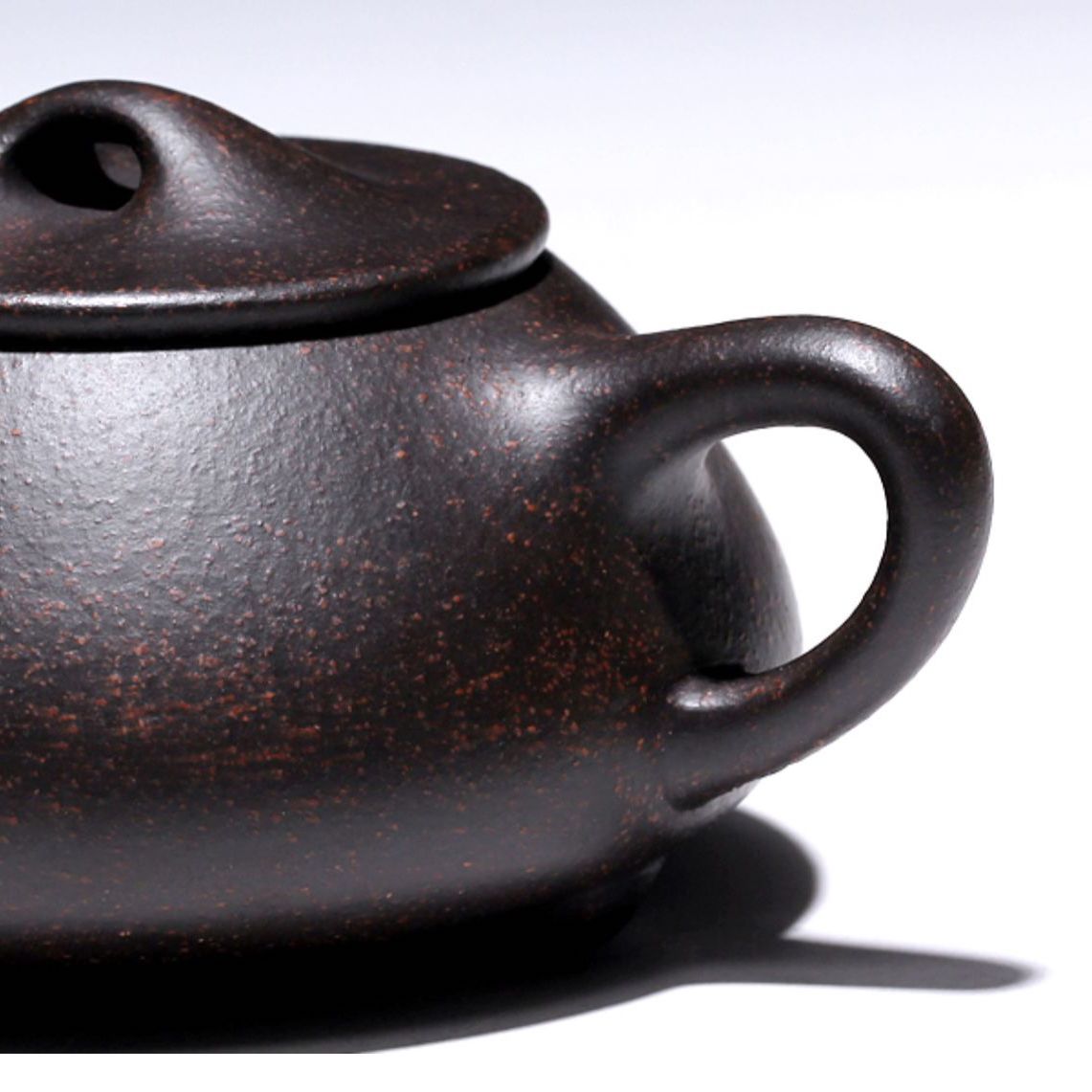black zisha teapot