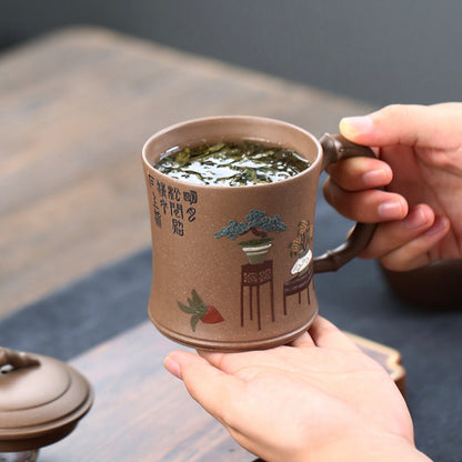 hand made yixing tea mug
