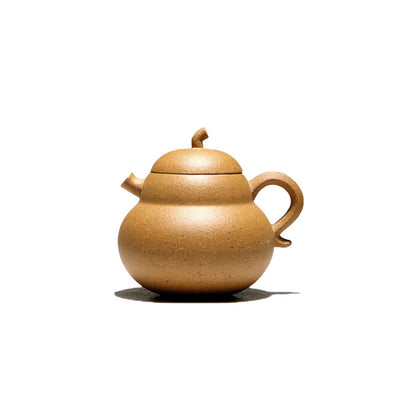 Gourd Yixing Teapot, Duan Ni Clay, Lanzhen Su 150ml
