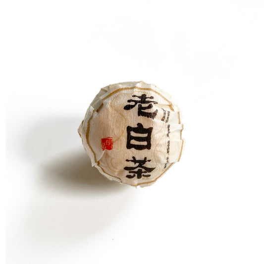 2019 Aged Shou Mei White Tea Balls